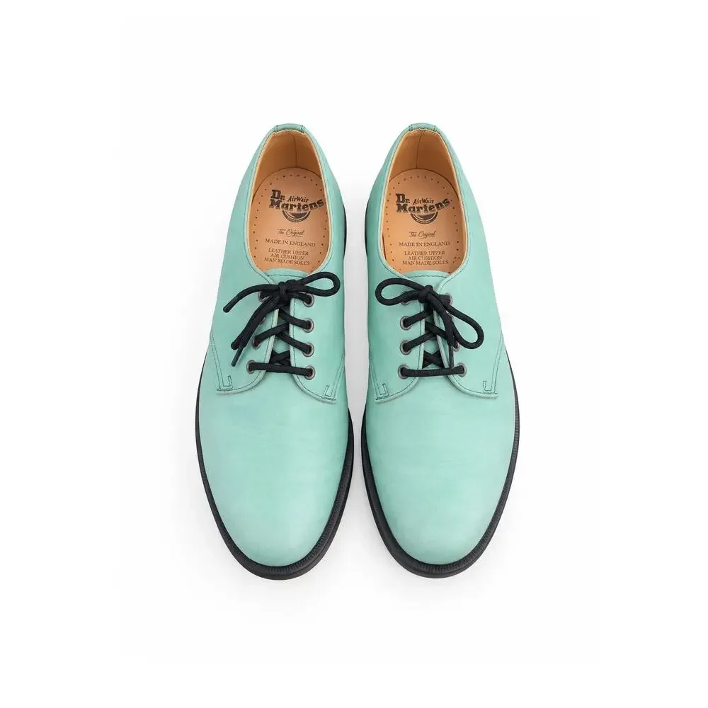 Dr. Martens Made in England Aqua Nubuck 4 Eye Oxfords Deadstock UK 8 US 9